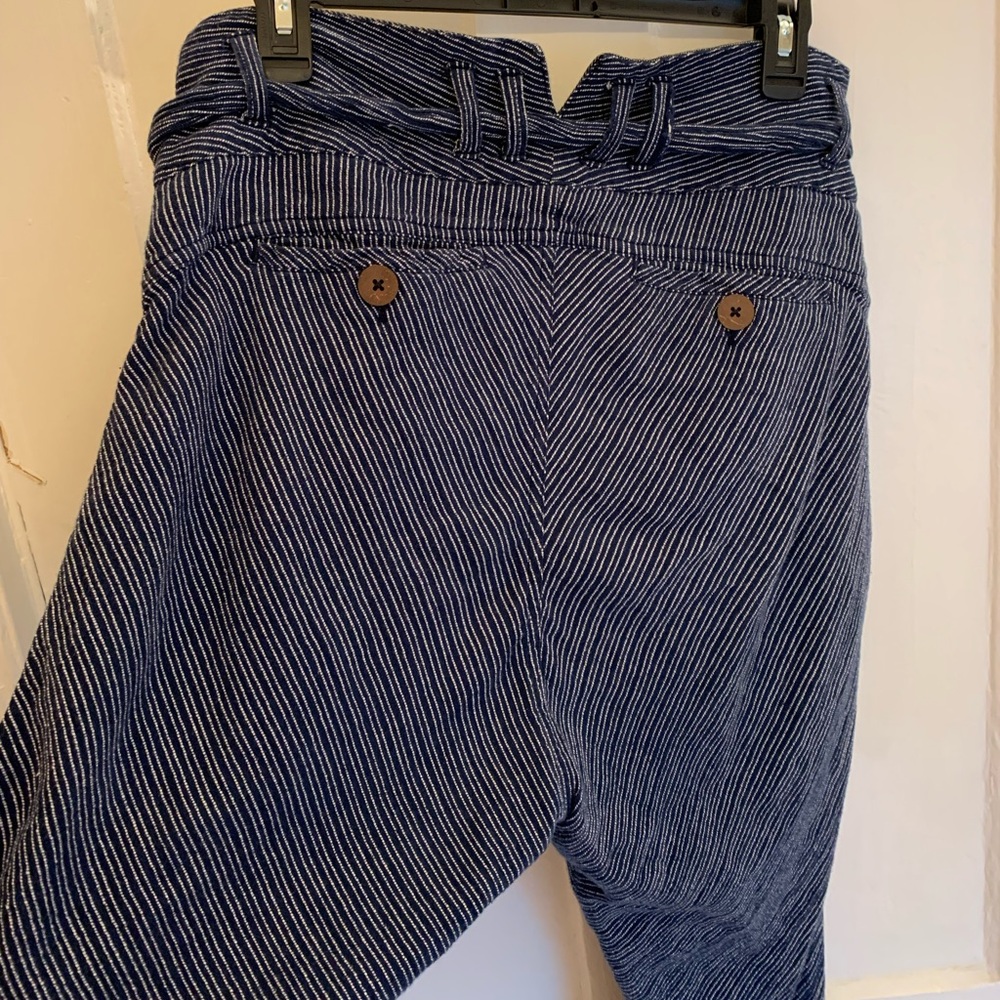 🤍{Free People} Cotton Tie Waist Pants🖌 - Picture 5 of 10